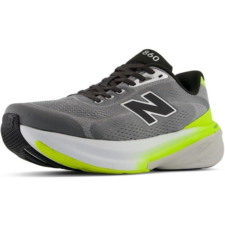 image:imageNew Balance Mens Fresh Foam X 860 V15 Running ShoeSlate GreyAlkaline Green
