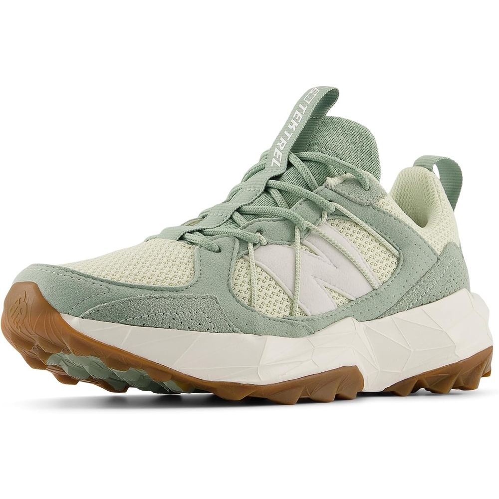 image:imageNew Balance Womens Dynasoft Tektrel V1 SuedeMosaic GreenMineralWhite