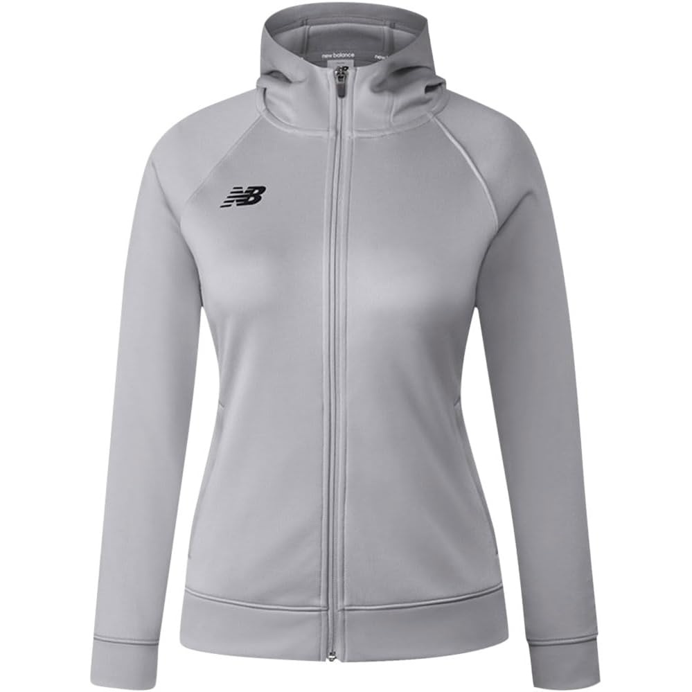 image:imageNew Balance Womens Fastpitch Softball Travel Hoodie Light Grey Xl