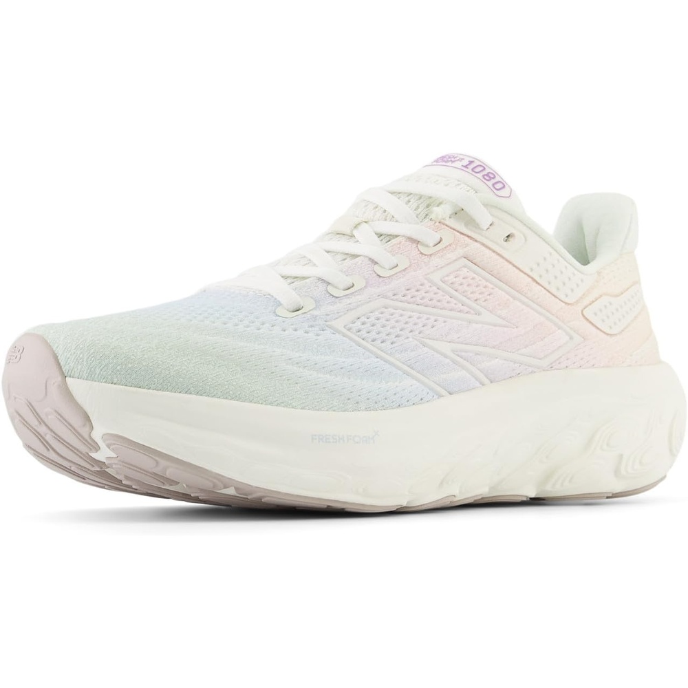 image:imageNew Balance Womens Fresh Foam X 1080 V13 Running ShoesSea SaltPurple FadeQuarry Blue
