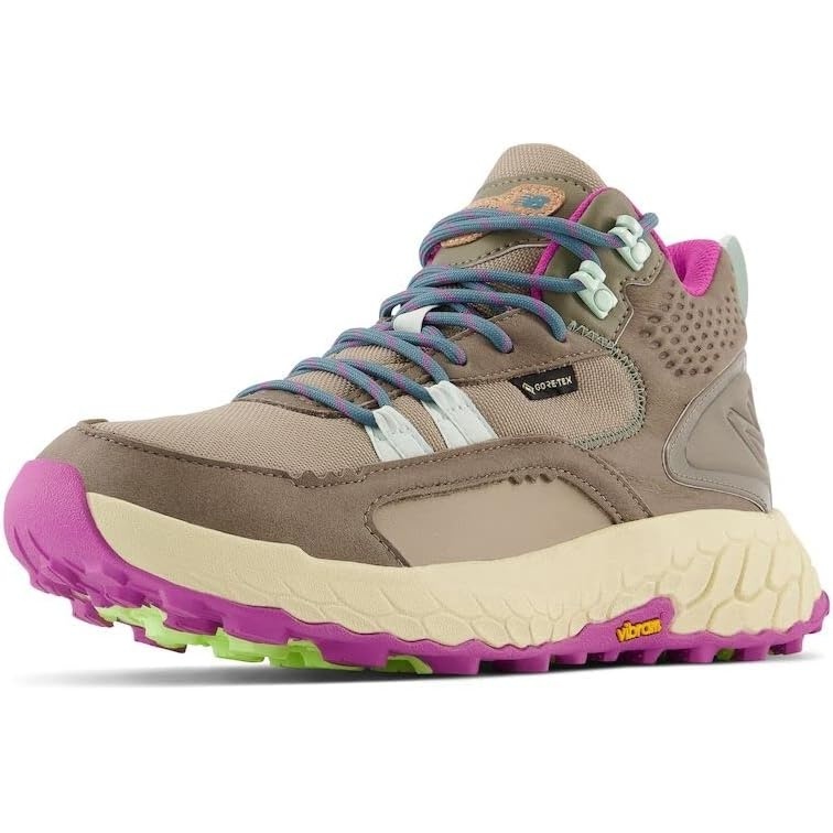 image:imageNew Balance Womens Fresh Foam X Hierro V1 MidCutBungeeBrindleCosmic Jade