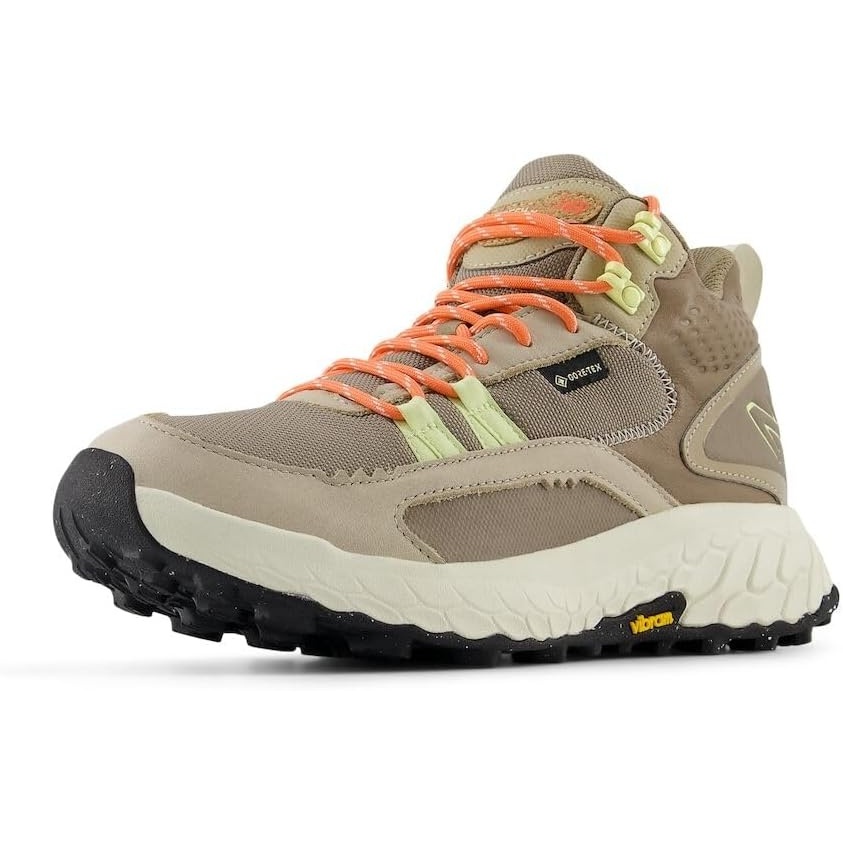 image:imageNew Balance Womens Fresh Foam X Hierro V1 MidCutLinenMushroomGulf Red