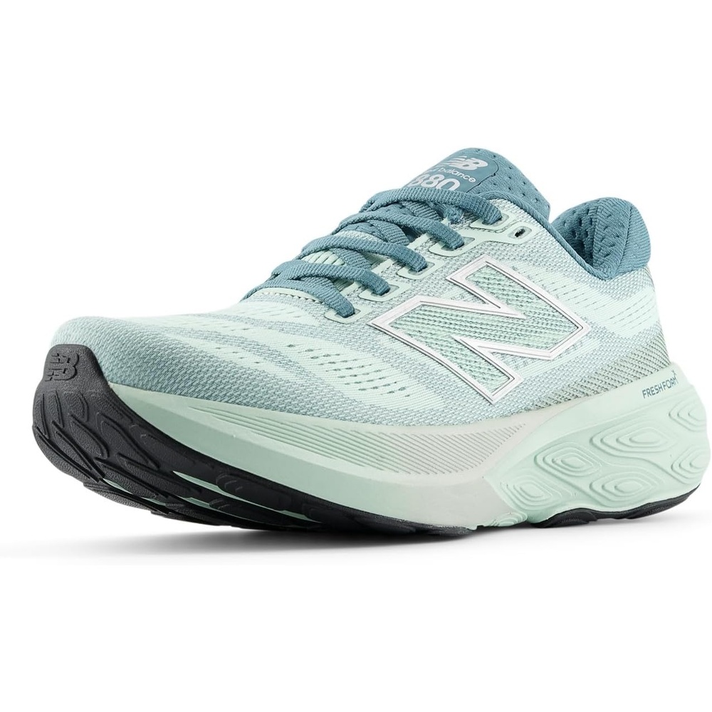 image:imageWomens Athletic Shoes 880v15 Fresh Foam X Pearl Grey and Dusk Shower and Calcium by New BalanceCosmic JadeSilver Metallic