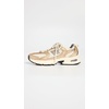 New Balance Kids 237 V1 Lace-up Sneaker(Turtledove/Gold Metallic/Magn)