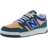 New Balance Kids 480 V1 Lace-up Sneaker(Green/Orange-multi-colored)