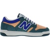 New Balance Kids 480 V1 Lace-up Sneaker(Green/Orange-multi-colored)