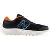 New Balance Kids 520v8 (Big Kid)(Black/Team Sky Blue/Infield Clay)