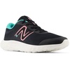 New Balance Kids 520v8 (Big Kid)(Black/Ultra Pink/Cyber Jade)