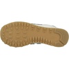 New Balance Kids 574 New-b V2 Familiar Ground Hook and Loop Sneaker(Sea Salt/Light Gold Metallic)