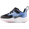 New Balance Kids’ Rave Run V2 Hook and Loop(Black/Blue Laguna/Light Raspberry)