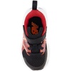 New Balance Kids’ Rave Run V2 Hook and Loop(Black/True Red/Blaze Orange)