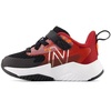 New Balance Kids’ Rave Run V2 Hook and Loop(Black/True Red/Blaze Orange)