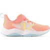 New Balance Kids’ Rave Run V2 Hook and Loop(Grapefruit/Bleach Blue/Hi-lite)