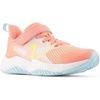 New Balance Kids’ Rave Run V2 Hook and Loop(Grapefruit/Bleach Blue/Hi-lite)