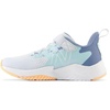 New Balance Kids’ Rave Run V2 Hook and Loop(Ice Blue/Bright Cyan/Solar Flare)