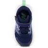 New Balance Kids’ Rave Run V2 Hook and Loop(Nb Navy/Electric Sky/Sweetgrass)