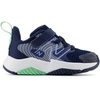 New Balance Kids’ Rave Run V2 Hook and Loop(Nb Navy/Electric Sky/Sweetgrass)