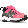 New Balance Kids’ Rave Run V2 Hook and Loop(Neon Pink/Phantom/Bleached Lime Glo)