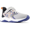New Balance Kids’ Rave Run V2 Hook and Loop(Rain Cloud/Night Sky/Blaze Orange)