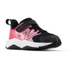 New Balance Kids’ Rave Run V2 Hook and Loop(Signal Pink/Black)