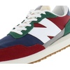 New Balance Men’s 237 V1 Sneakers(Scarlet/Team Forest Green)