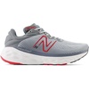 New Balance Men’s Fresh Foam X 840 V1 Running Shoes(Aluminum Grey/True Red)
