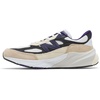 New Balance Unisex Adult Made in USA 990 V6 Sneakers(White/Plum/Phantom)