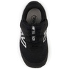 New Balance Unisex-Baby 520 Airplane Hook & Loop Running Shoe (Infant/Toddler)(Black/Nb 103 White)