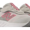 New Balance Unisex-Baby 520 Airplane Hook & Loop Running Shoe (Infant/Toddler)(Grey Matter/Signal Pink)