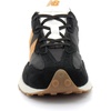 New Balance Unisex-Child 327 (Big Kid)(Black/Madras Orange)