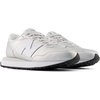 New Balance Women’s 237 V1 Sneaker(Silver Metallic/White)