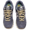 New Balance Women’s 574 V2 Evergreen Sneaker(Darker Sea Salt/Lighter Nb Navy)