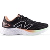 New Balance Women’s Fresh Foam 680 V8(Black/Dark Silver Metallic/Peach Nectar)