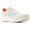 New Balance Women’s Fresh Foam X 1080 V13 Running Shoes(Sea Salt/Coastal Blue/Gulf Red)