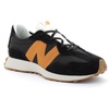 New Balance Unisex-Child 327 (Big Kid)(Black/Madras Orange)
