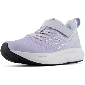 New Balance Kid’s 625 Hook & Loop Running Shoe (Little Kid)(Smoked Violet/Fresh Air)