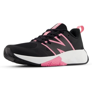 New Balance Kids’ FuelCell Play V1 Lace-up(Black/Signal Pink/White)