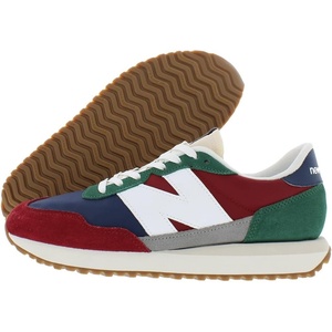 New Balance Men’s 237 V1 Sneakers(Scarlet/Team Forest Green)