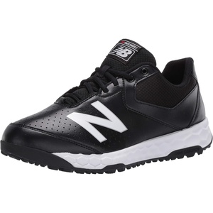New Balance Men’s 950 V3 Umpire Baseball Shoe, MLB Black/White, 8.5 XW US