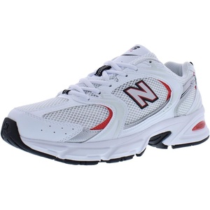 New Balance Men’s M530v2 Running Shoe(White/Red-white)
