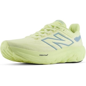 New Balance Women’s Fresh Foam X 1080 V13 Running Shoes(Limelight/Chrome Blue/Silver Metalic)