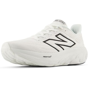 New Balance Women’s Fresh Foam X 1080 V13 Running Shoes(White/Black/Reflection)