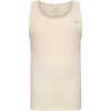 New Balance Men’s Cotton Rib Tank Top(White/Linen/New Spruce/Dark Artic Grey)