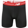 New Balance Men’s Ultra Soft Performance Boxer Brief(Black/Black/Black)