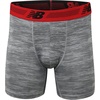 New Balance Men’s Ultra Soft Performance Boxer Brief(Navy/Black/Team Red/Navy)