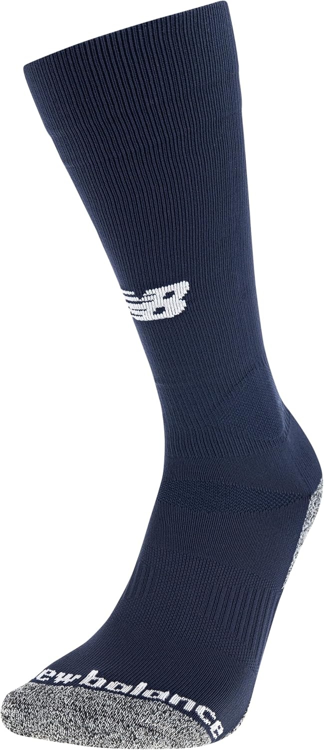 image:imageNew Balance Unisex Adult Athletic Arch Support Over the Calf Socks 1 PairNavy