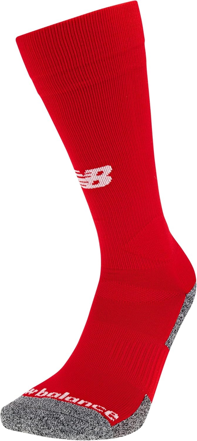 image:imageNew Balance Unisex Adult Athletic Arch Support Over the Calf Socks 1 PairRed