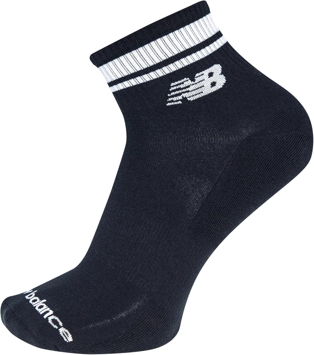 image:imageNew Balance Unisex Adult Performance Ankle Running Socks 3 PairsBlack