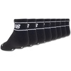 New Balance Kids’ Essential Cushioned Ankle Socks, 8 Pairs(Black)