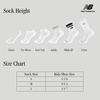 New Balance Kids’ Essential Cushioned Ankle Socks, 8 Pairs(Black)